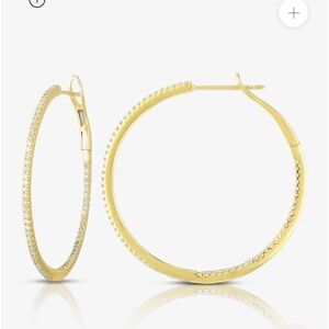 Ring Concierge Diamond Hoops